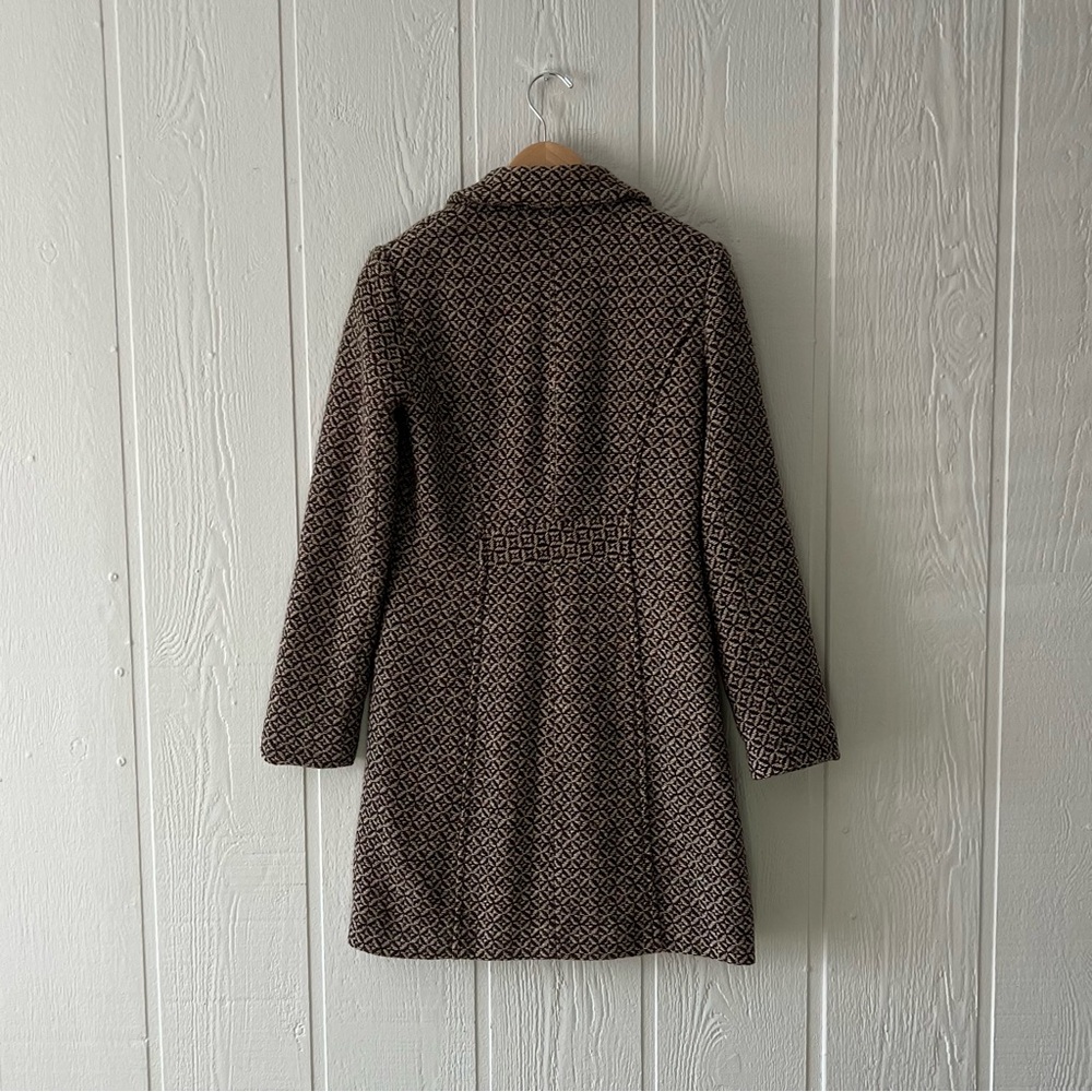 Apt. 9 Patterned Coat with Pink Lining - Picture 3 of 5